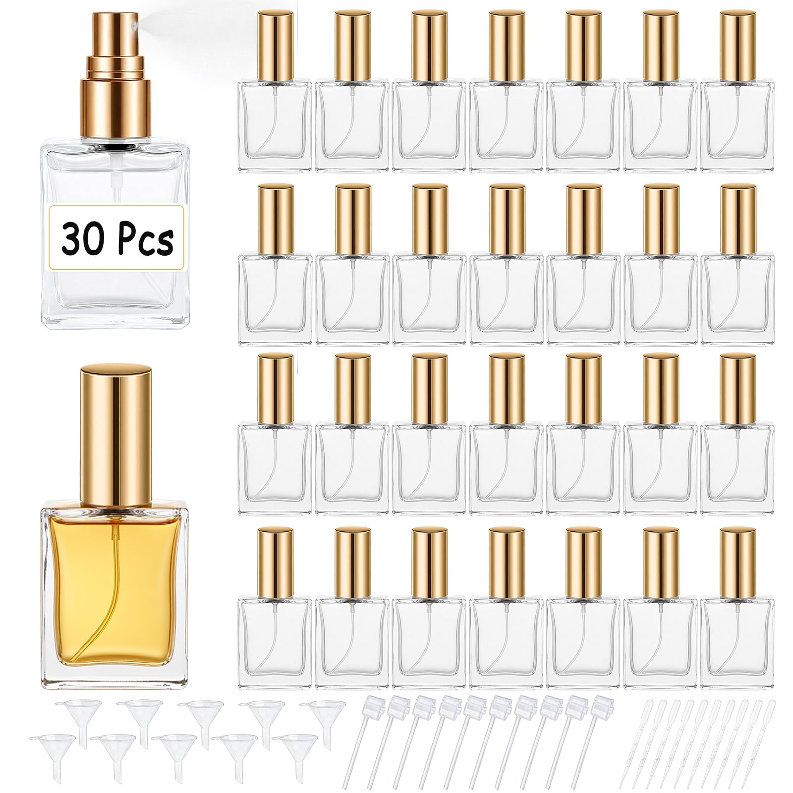 Perfume Fragrance Gallon - Wysokiej jakości przezroczyste szklane butelki z