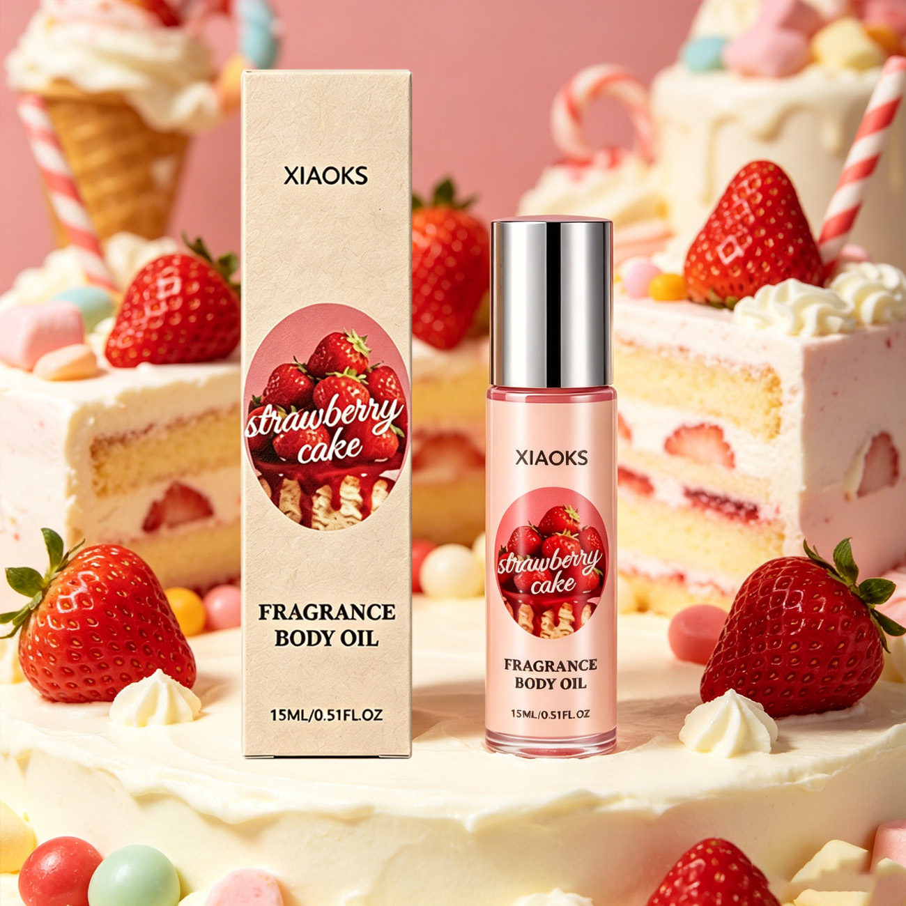 Pure Perfume Fragrance - 1 Butelka perfum w roll-on formie
