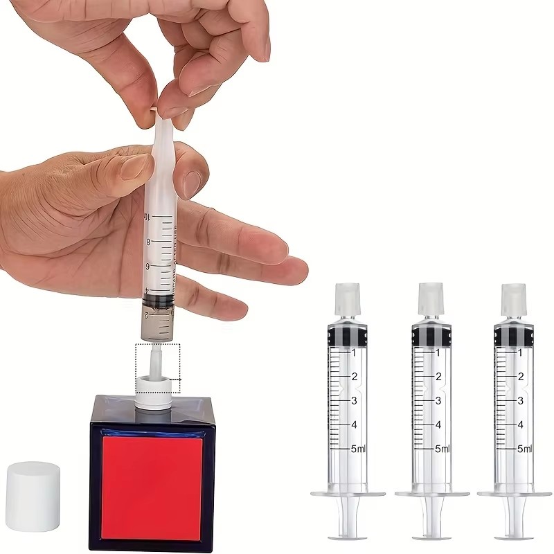 Perfume Fragrance Gallon - Strzykawka 5 ml, plastikowy dozownik do