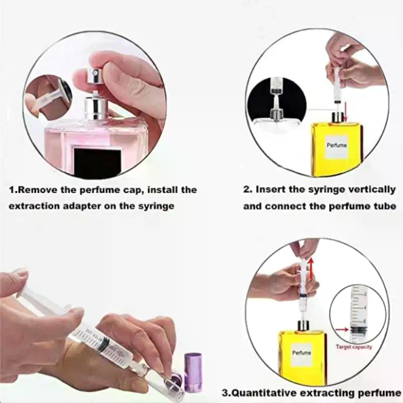 1/3 szt. Strzykawka plastikowa – Perfume Fragrance Gallon recenzja i cena