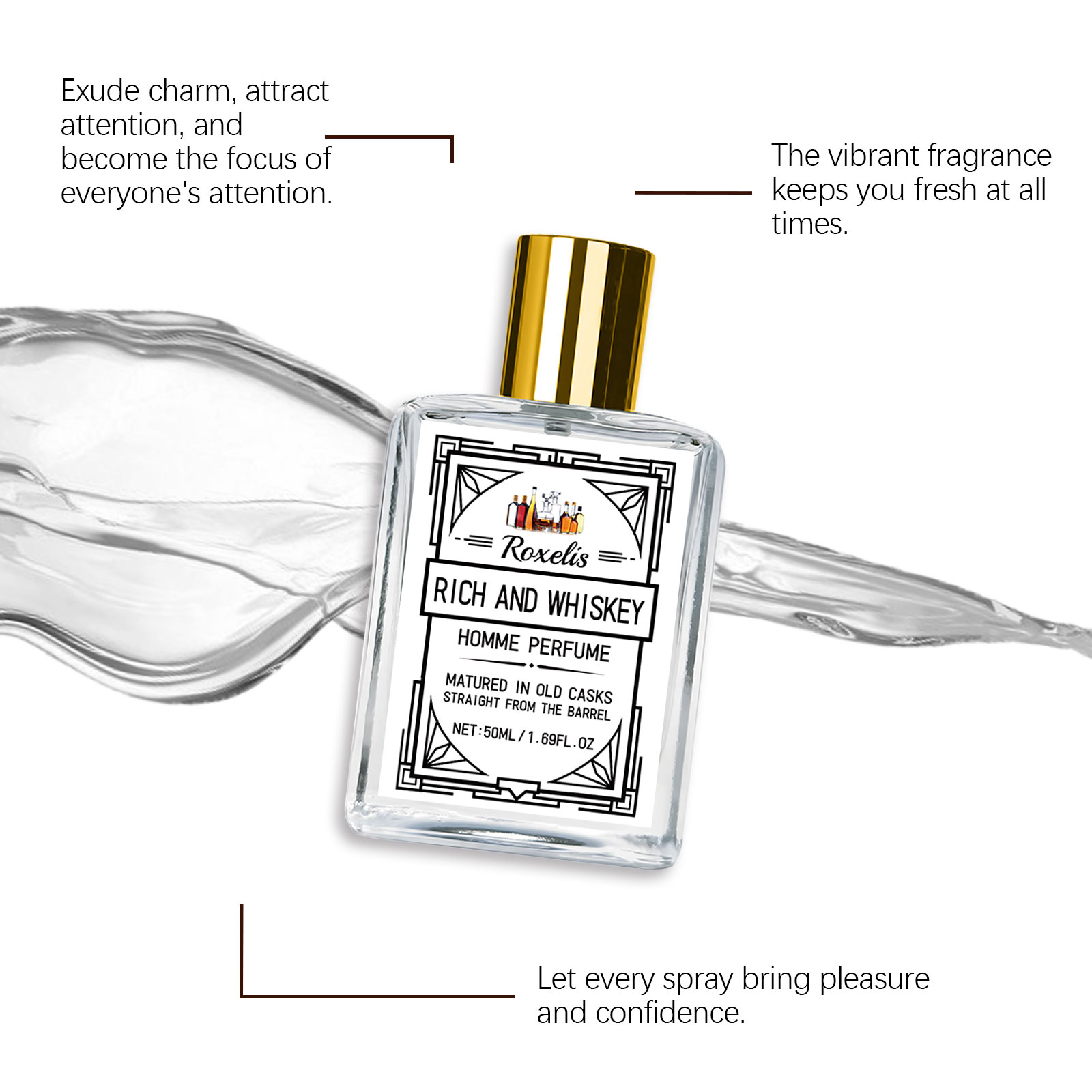Roxelis 50ml Charm Whisky Perf – Perfume Fragrance Tous recenzja i cena